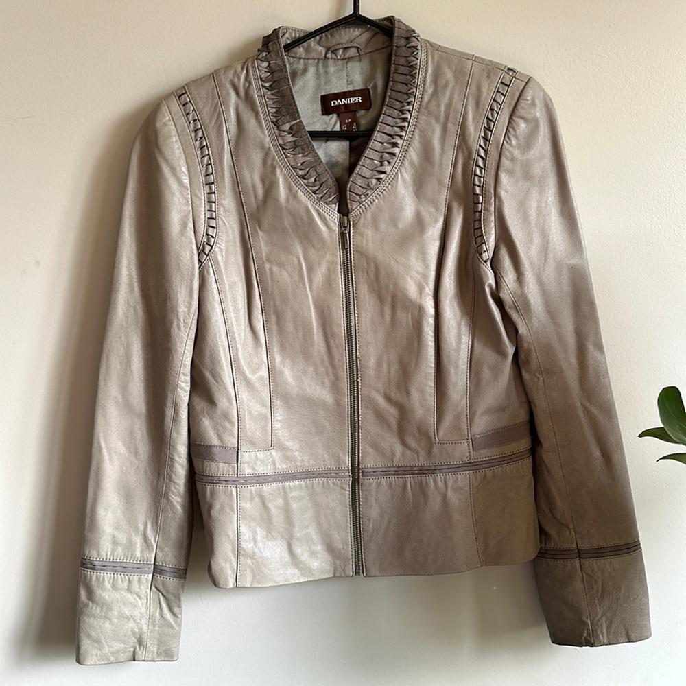 Beautiful leather jacket